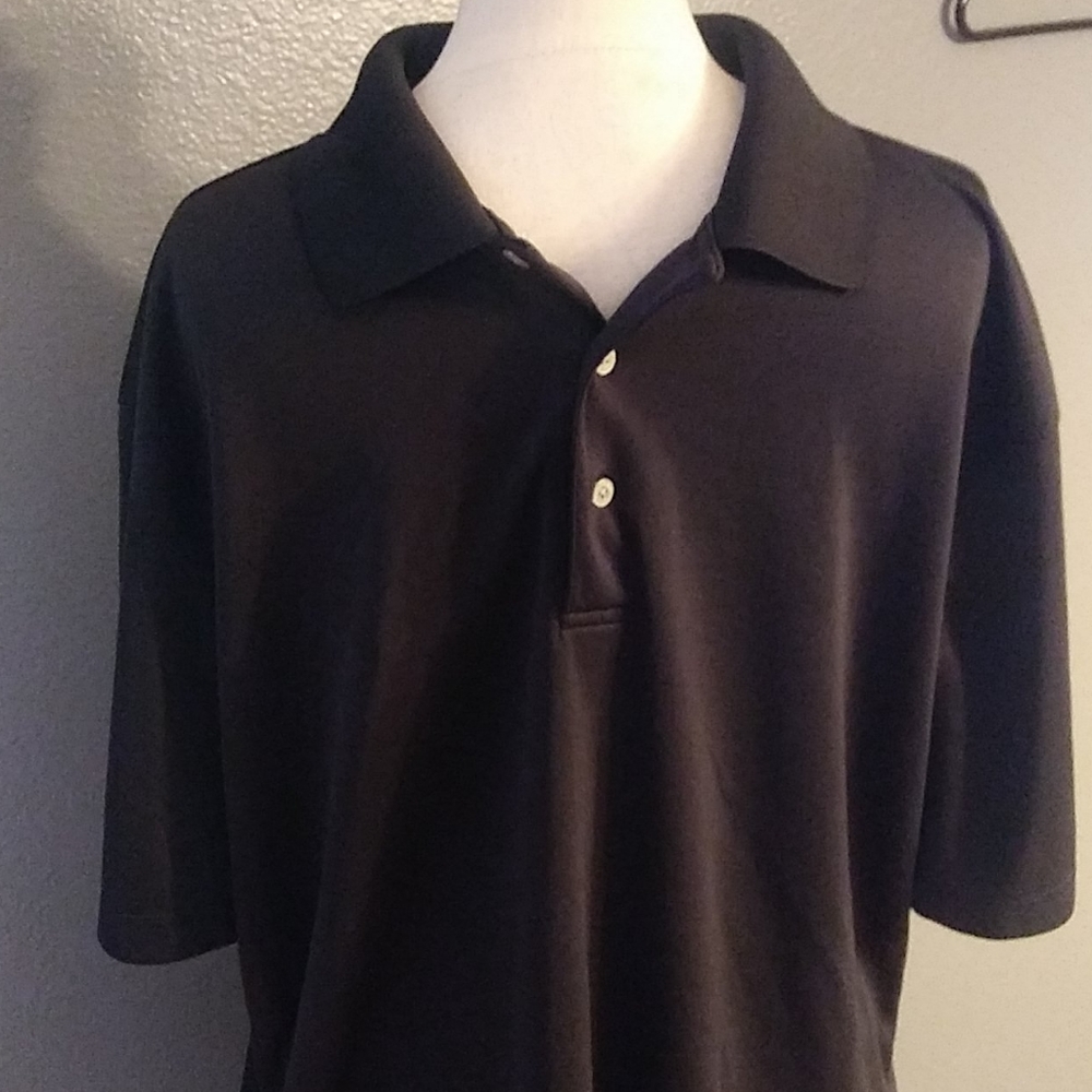 PGA Tour Airflux Polo Shirt XL Black